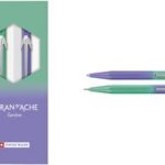 CARAN D'ACHE schrijfset BOREALIS, groen / violet