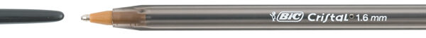 BIC balpen Cristal Large, 0,42 mm, zwart