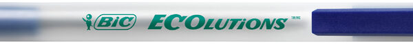BIC drukbalpen ECOlutions Clic Stic, 0,42 mm, blauw
