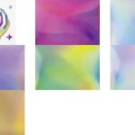 folia iriserend papier, 120 g/m2, 500 x 700 mm, lichtgroen