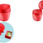 STABILO puntenslijper woody 3 in 1, rood
