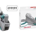 METO etiketten voor prijstang, 26 x 12 mm, wit