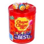 Chupa Chups The Best of Lutscher, 50 stuks in silo (600 g)