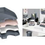 CEP brievenbakje MINERAL, DIN A4, set van 4, kleuren assorti