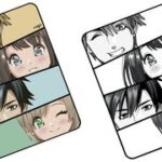 CEP muismat MANGA HELDEN, zwart/wit