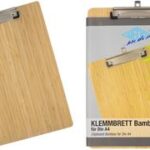 WEDO klembord, van bamboe, DIN A4 staand