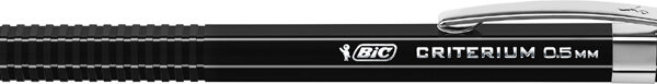 BIC vulpotlood Criterium, HB, 0,5 mm, zwart