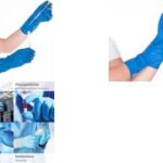 HYGOSTAR handschoen voor chemische bescherming High Risk, blauw, M