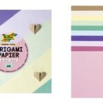 folia origami-vouwbladen PREMIUM PASTEL, 100 x 100 mm, 500 vel