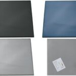 DURABLE schrijfonderlegger, 650 x 520 mm, PVC, zwart