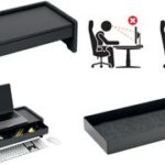 DURABLE monitorstandaard EFFECT, hoogteverstelbaar, antraciet