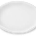 NATURE Star suikerriet-bord Etoile, rond, 225 mm, wit