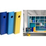 EXACOMPTA tijdschriftencassette MAG-CUBE Bee Blue, A4+, turquoise