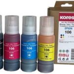 Kores multi-pack EcoTank inktfles G1655KIT vervangt EPSON 113