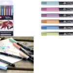 SAKURA penseelstift Koi Colouring Brush Pen 'Earth', set van 6