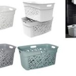 EDA wasmand ALMERIA, 45 liter, PP, wit