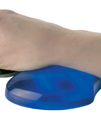 Fellowes muis-polssteun Crystals gel, blauw