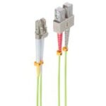 shiverpeaks BASIC-S LWL patchkabel LC-SC-Duplex, OM5, 10,0 m