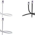 FLEXLINE patchkabel, Cat. 6A, S/FTP, zeer flexibel, zwart, 1,5 m