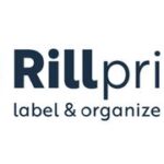 rillprint magnetische etiketten, 50 x 200 mm, wit