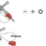 BRÜDER MANNESMANN Mini-kruissleutel voor schakelkasten