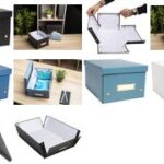 EXACOMPTA opbergbox Neo Deco, DIN A4+, wit