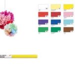 folia rol zijdepapier, 500 x 700 mm, 20 g/m2, lichtblauw