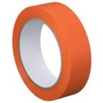 WESTEX stucadoorstape PVC glad, 50 mm x 33 m, oranje
