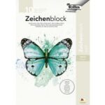 folia tekenblok, 140 g/m2, DIN A4, gekorreld, 20 vel