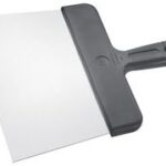 WESTEX vierkante spatel, 160 mm, kunststofgreep