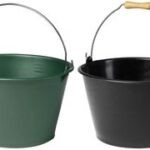 EDA emmer, 15,5 liter, kunststof, zwart