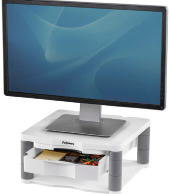 Fellowes monitorstandaard Premium Plus, wit