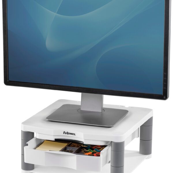 Fellowes monitorstandaard Premium Plus, wit