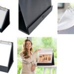 rillstab hoezen voor tafel-flipchart, A5 liggend, 10 stuks