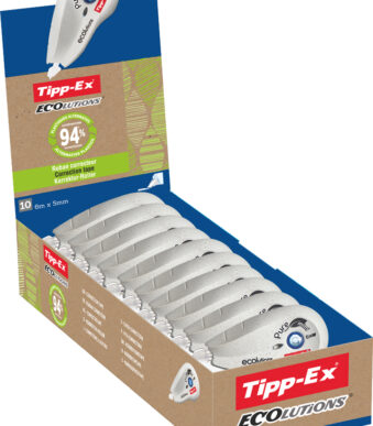 Tipp-Ex correctieroller 'ecolutions Pure Mini', 10 stuks in display