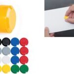 MAUL magneet met facetrand MAULpro, diameter: 15 mm, groen