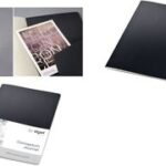 sigel notitieschrift Conceptum, DIN A4, gelinieerd, zwart