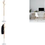 ALBA garderobestandaard 'PMTREE', hoogte: 1.750 mm, beuken/wit