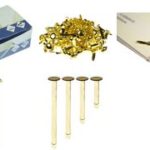 kangaro splitpennen met ronde kop, verkoperd, 30 mm