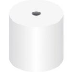 kangaro kassarol, 76 mm x 46 m x 12 mm, wit