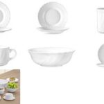 Esmeyer Arcoroc dessertbord TRIANON, 195 mm, wit