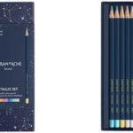 CARAN D'ACHE kleurpotloden COSMIC BLUE, set van 10