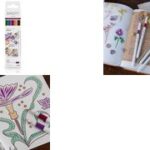 uni-ball Fineliner EMOTT, set van 5 'Secret Garden'