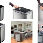 DURABLE Sensor-afvalbak 'NO TOUCH DUO', 2 x 20 liter