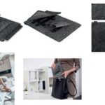 DURABLE laptophoes MultiBag EFFECT, 16,4', PET-vilt, grijs