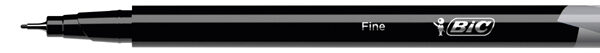 BIC Fineliner Intensity Fine, schrijfkleur: zwart