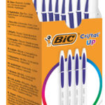 BIC balpen Cristal Up, 0,35 mm, blauw, 20 stuks