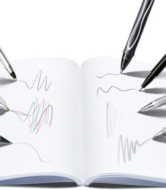 BIC schrijfset 'SILVER' met notitieboek, 8-delig