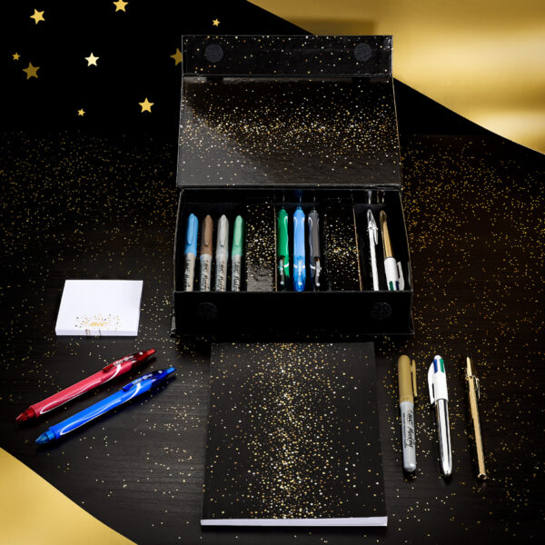 BIC schrijfset 'My Surprise Box' met notitieboek, 16-delig