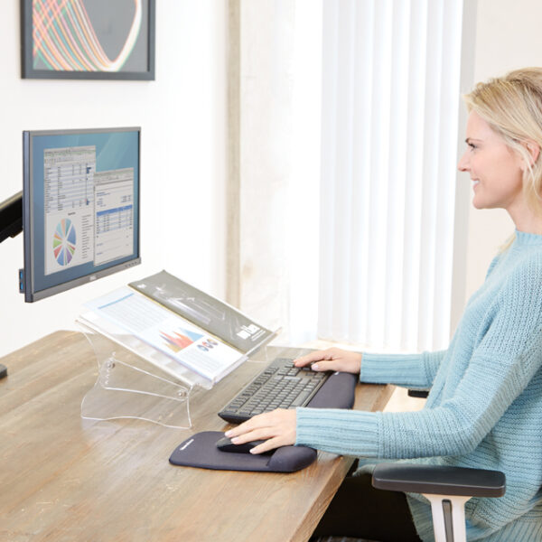 Fellowes concepthouder Clarity Series, van acryl